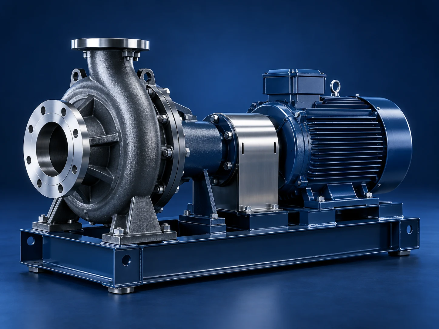 FP series centrifugal pump and motor concept image